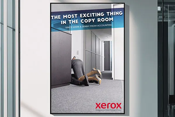 Print advertising design