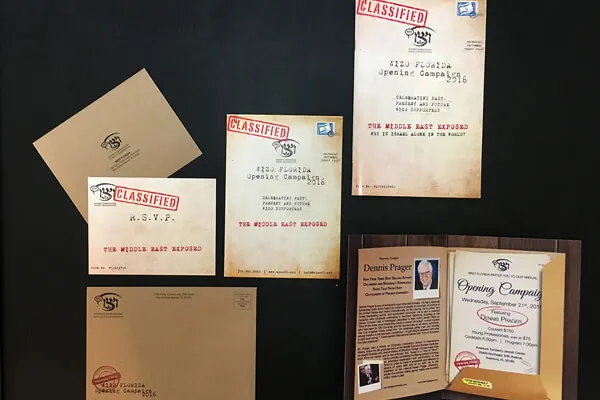 Invitation and mailing design