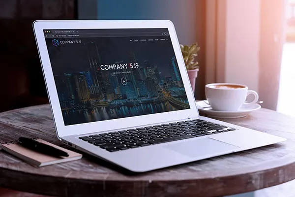 Company 519 responsive website and video