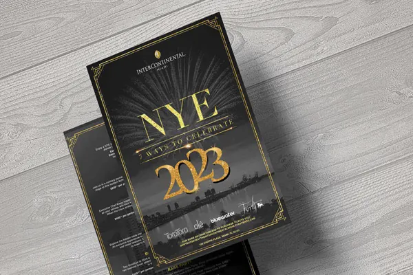 Event promotion flyer design