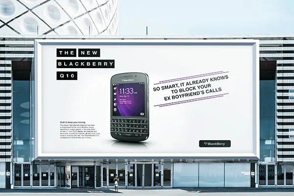 Advertising billboard design