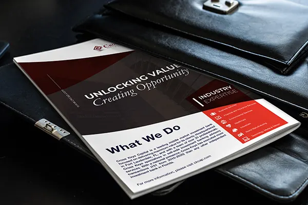 Corporate presentation design