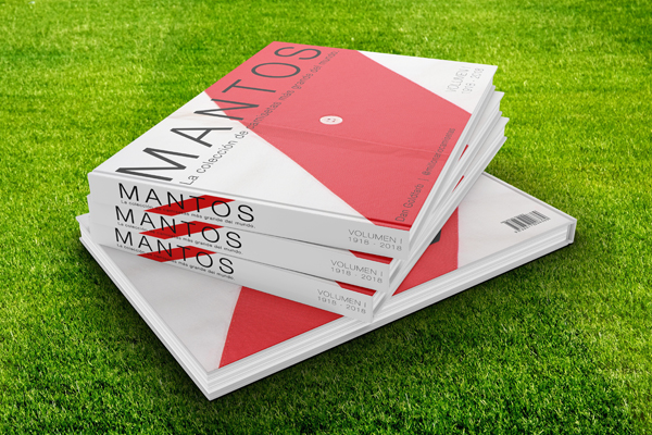 MANTOS, Libro con el record Guinness de camisetas de futbol del Club Atlético River Plate. Diseñado por Diego Berlin.